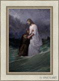 Peters Faith In Christ Open Edition Canvas / 16 X 24 Ivory 22 1/2 30 Art