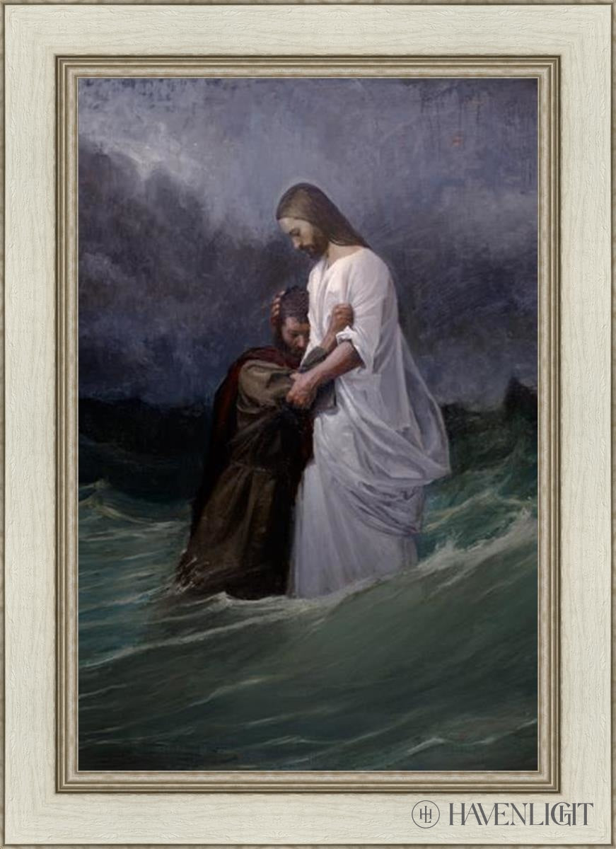 Peters Faith In Christ Open Edition Canvas / 20 X 30 Ivory 26 1/2 36 Art