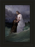 Peters Faith In Christ Open Edition Canvas / 24 X 36 Black 33 3/4 45 Art
