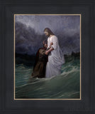 Peters Faith In Christ Open Edition Print / 11 X 14 Black 15 3/4 18 Art