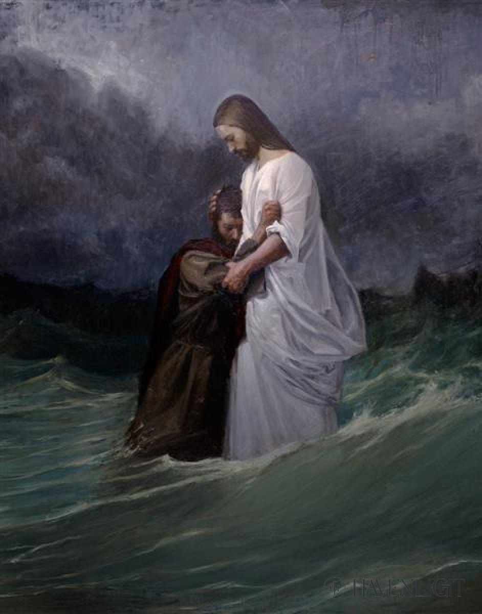 Peters Faith In Christ Open Edition Print / 11 X 14 Only Art