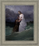 Peters Faith In Christ Open Edition Print / 16 X 20 Gray 21 3/4 25 Art