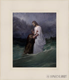 Peters Faith In Christ Open Edition Print / 8 X 10 White 12 1/4 14 Art