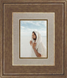 Prayer Of Thanks Open Edition Print / 5 X 7 Gold 12 3/4 14 Art