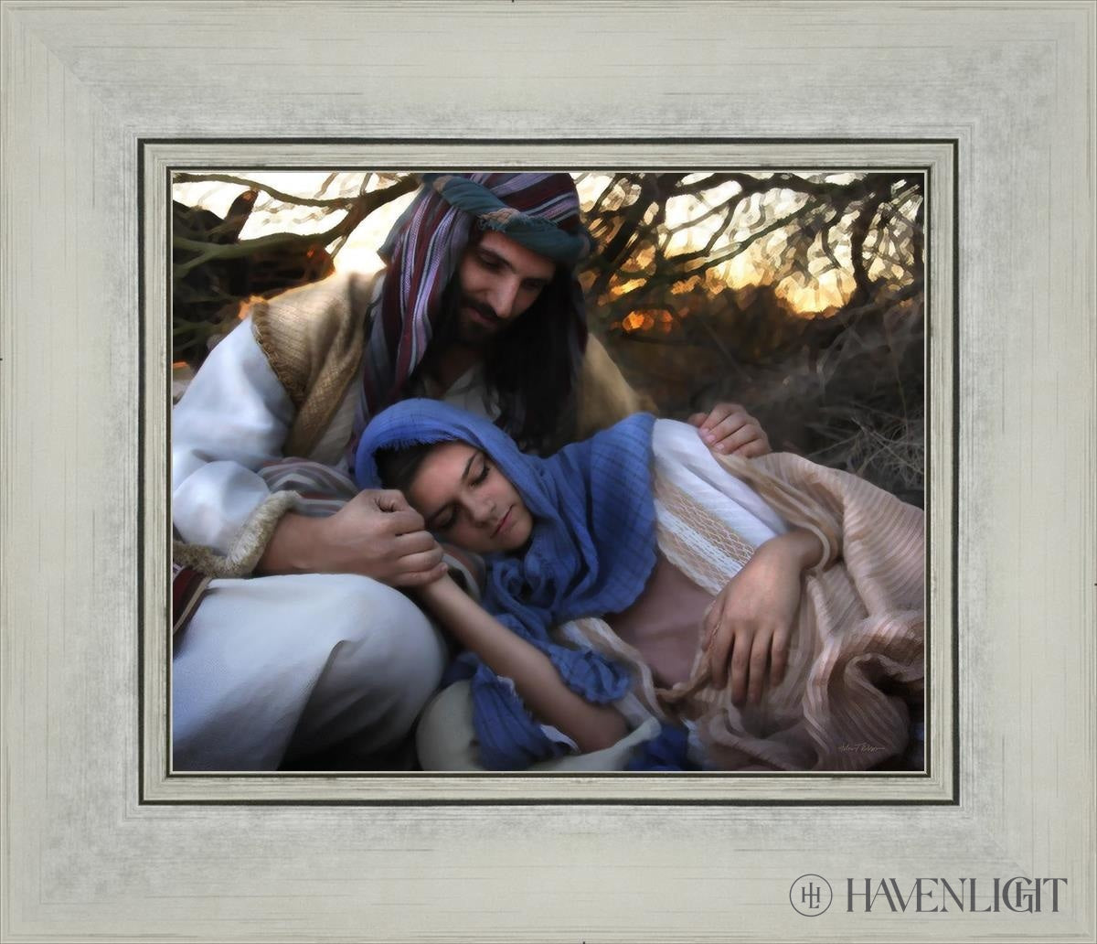 Protect Open Edition Print / 10 X 8 Silver 14 1/4 12 Art