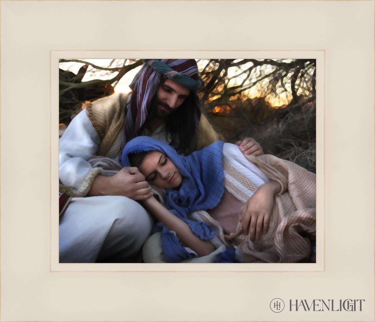 Protect Open Edition Print / 10 X 8 White 14 1/4 12 Art