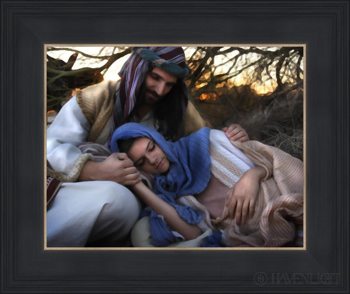 Protect Open Edition Print / 14 X 11 Black 18 3/4 15 Art