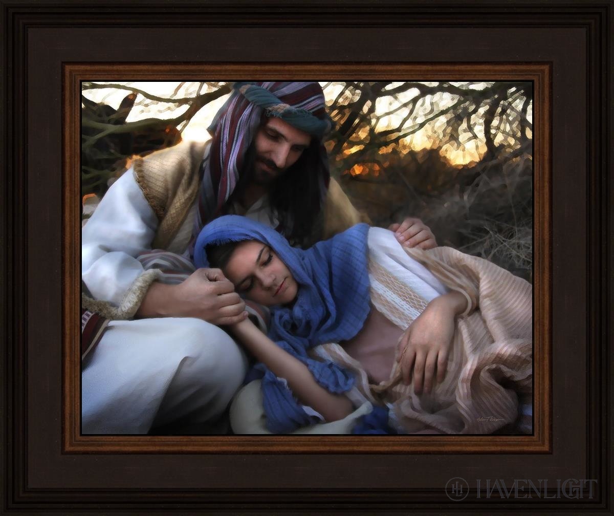 Protect Open Edition Print / 14 X 11 Brown 18 3/4 15 Art