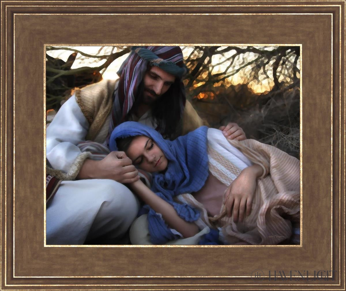 Protect Open Edition Print / 14 X 11 Gold 18 3/4 15 Art