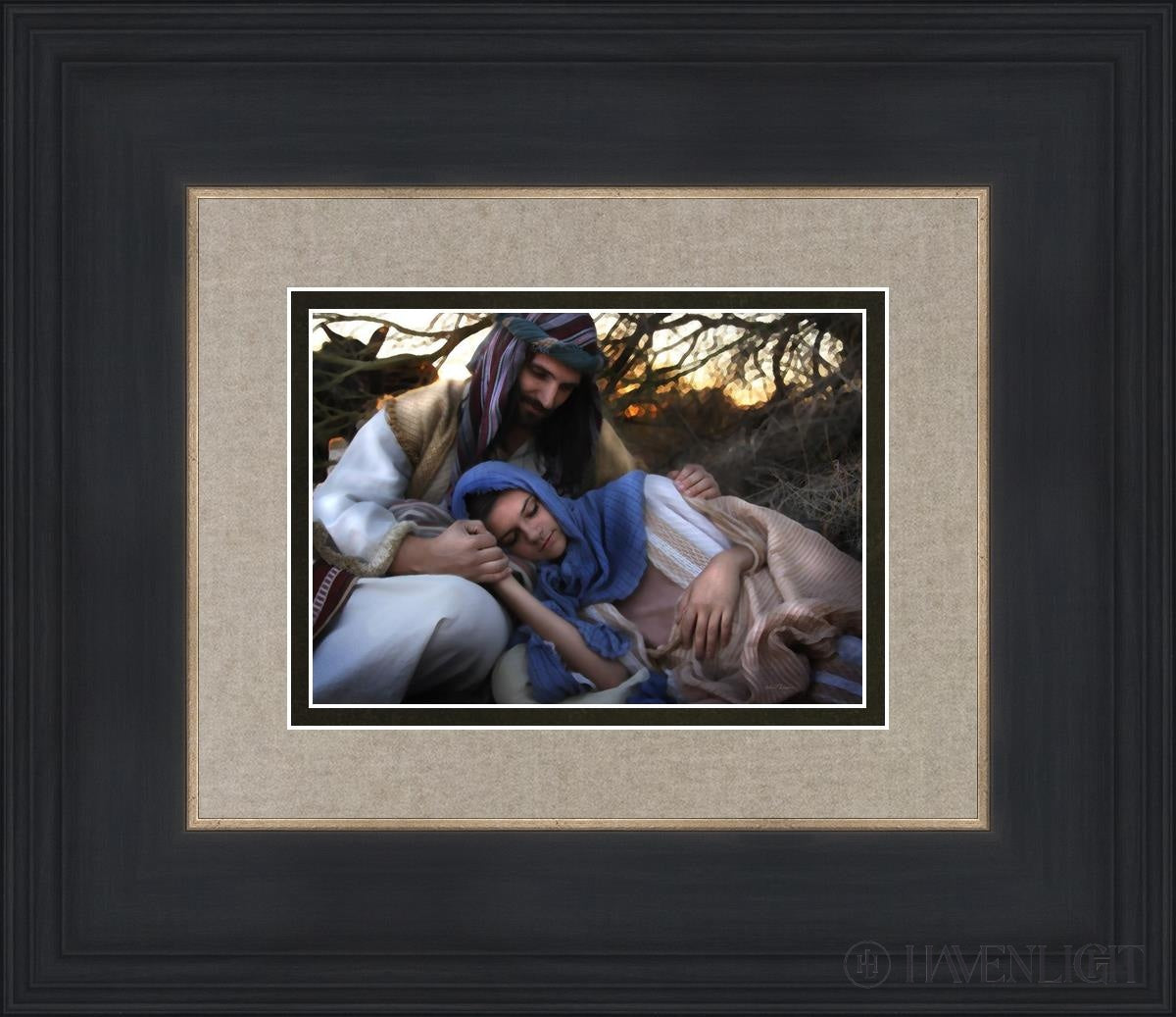 Protect Open Edition Print / 7 X 5 Black 14 3/4 12 Art