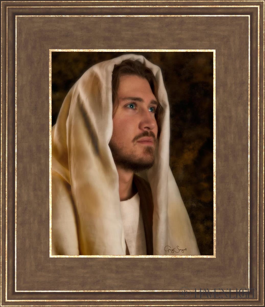 Redeemer Of Israel Open Edition Print / 8 X 10 Gold 12 3/4 14 Art