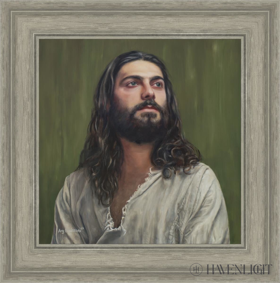 Redeemer Of The World Open Edition Canvas / 15 3/4 X 16 Gray 21 1/2 Art