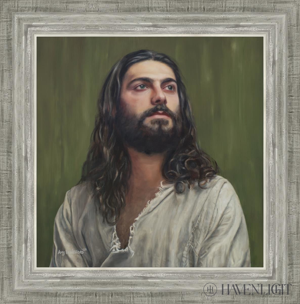 Redeemer Of The World Open Edition Canvas / 15 3/4 X 16 Silver 20 1/2 Art