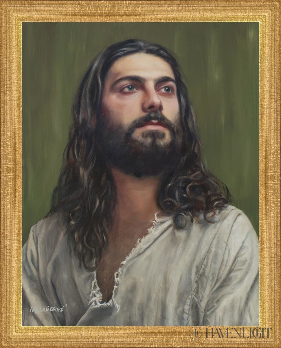 Redeemer Of The World Open Edition Print / 11 X 14 Matte Gold 12 3/4 15 Art