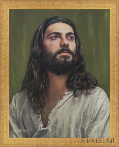 Redeemer Of The World Open Edition Print / 11 X 14 Matte Gold 12 3/4 15 Art