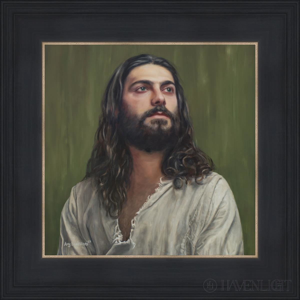 Redeemer Of The World Open Edition Print / 12 X Black 16 3/4 Art