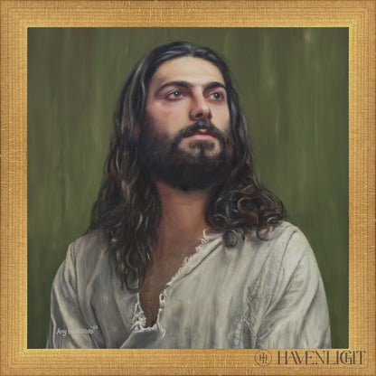 Redeemer Of The World Open Edition Print / 12 X Matte Gold 13 3/4 Art