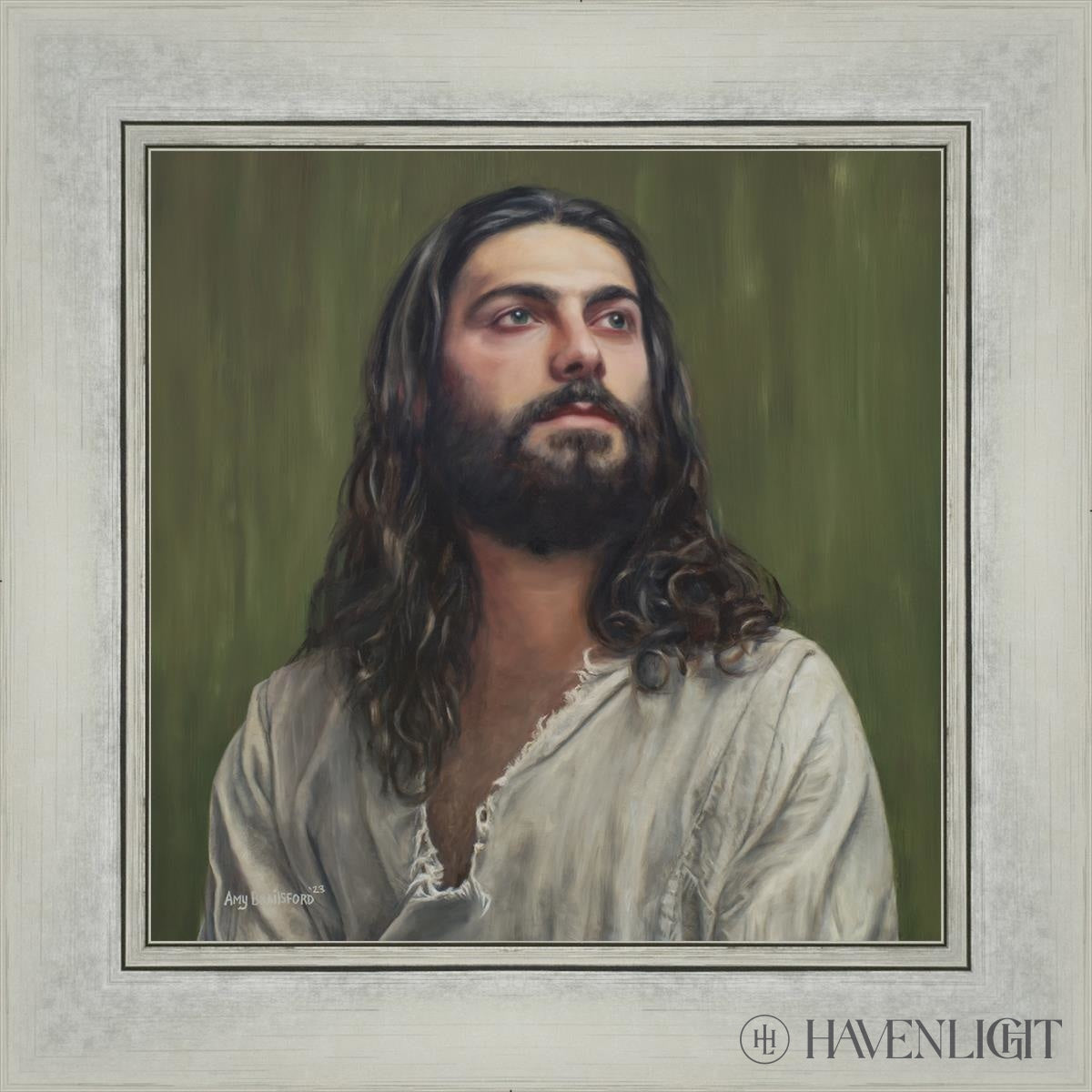 Redeemer Of The World Open Edition Print / 12 X Silver 16 1/4 Art