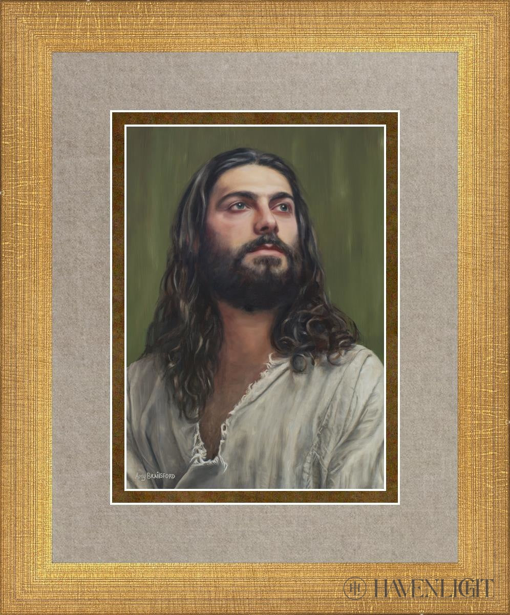 Redeemer Of The World Open Edition Print / 5 X 7 Matte Gold 9 3/4 11 Art