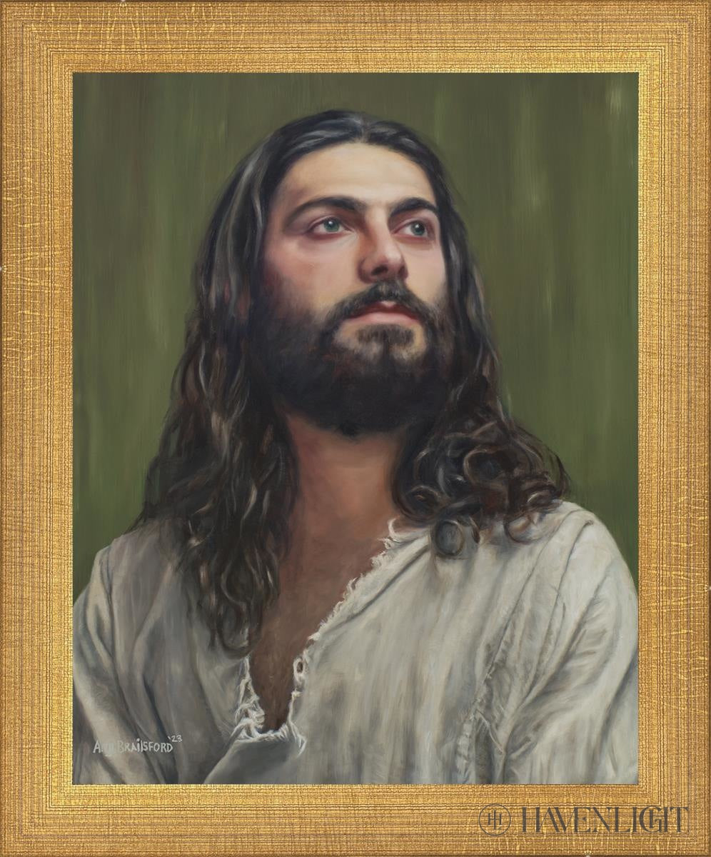 Redeemer Of The World Open Edition Print / 8 X 10 Matte Gold 9 3/4 11 Art