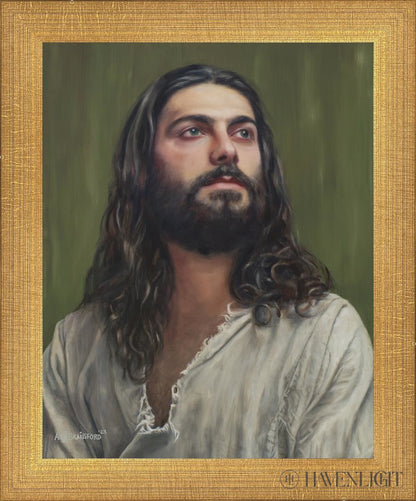 Redeemer Of The World Open Edition Print / 8 X 10 Matte Gold 9 3/4 11 Art