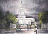 Refuge From The Storm - Idaho Falls Temple Art