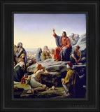 Sermon On The Mount Open Edition Canvas / 24 X 28 Frame B 36 3/4 32 Art