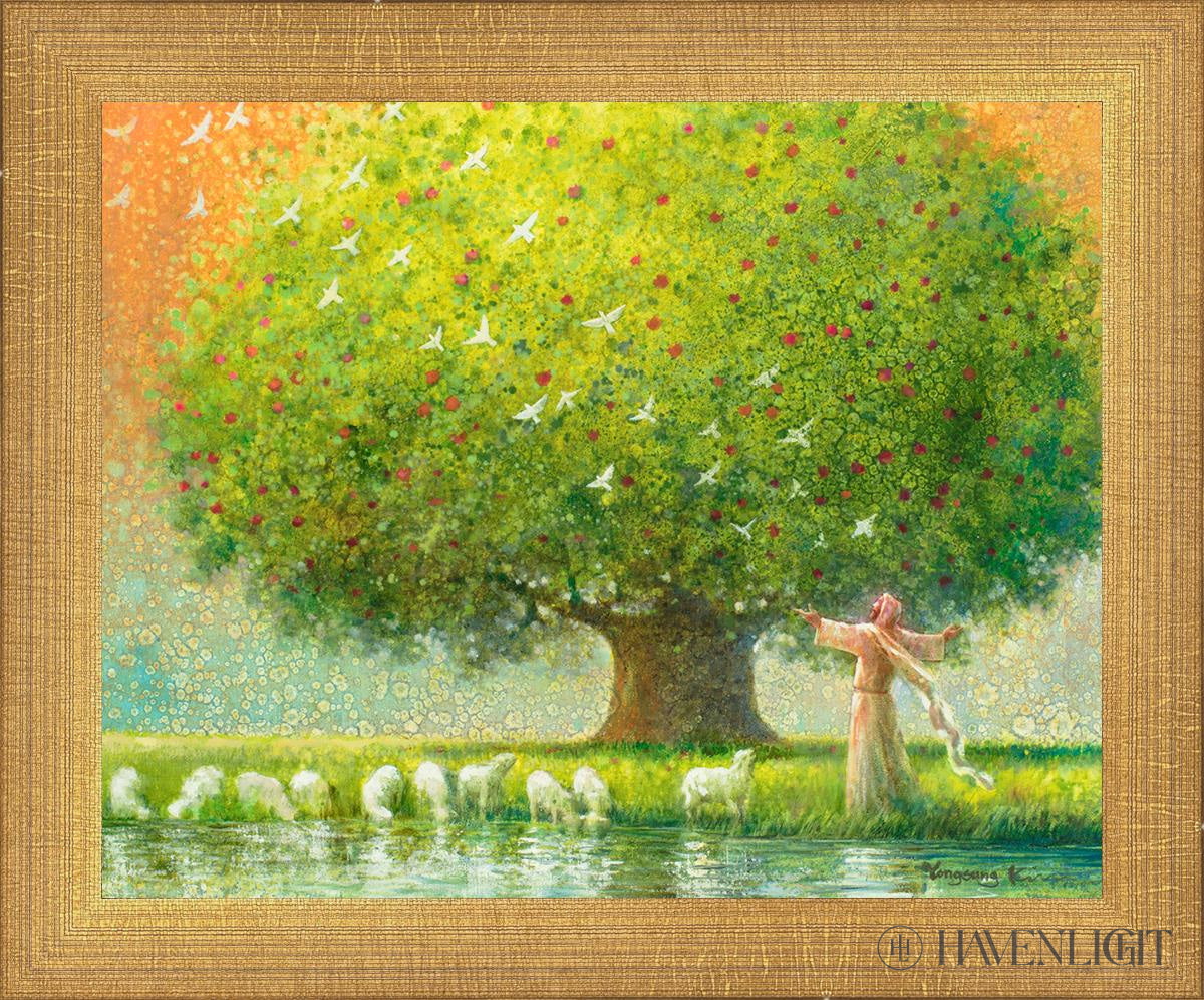 Show Me Your Glory Open Edition Print / 10 X 8 Matte Gold 11 3/4 9 Art