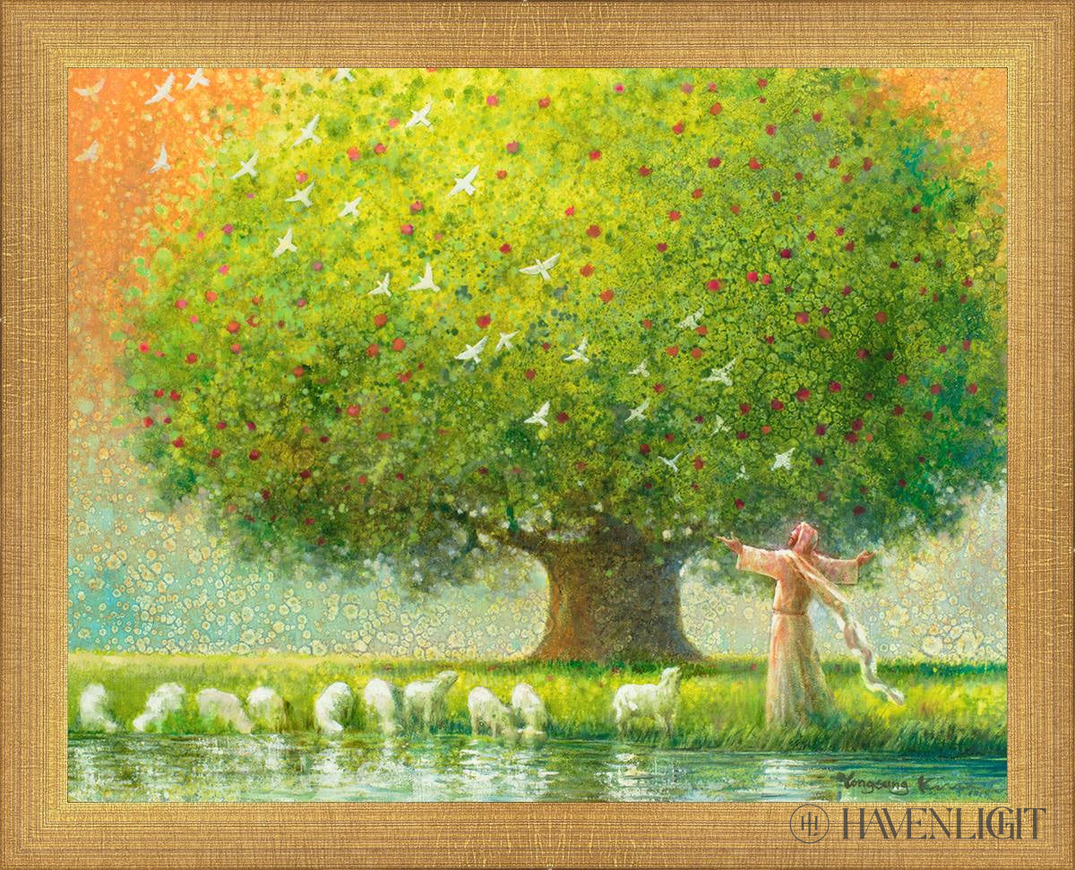 Show Me Your Glory Open Edition Print / 14 X 11 Matte Gold 15 3/4 12 Art