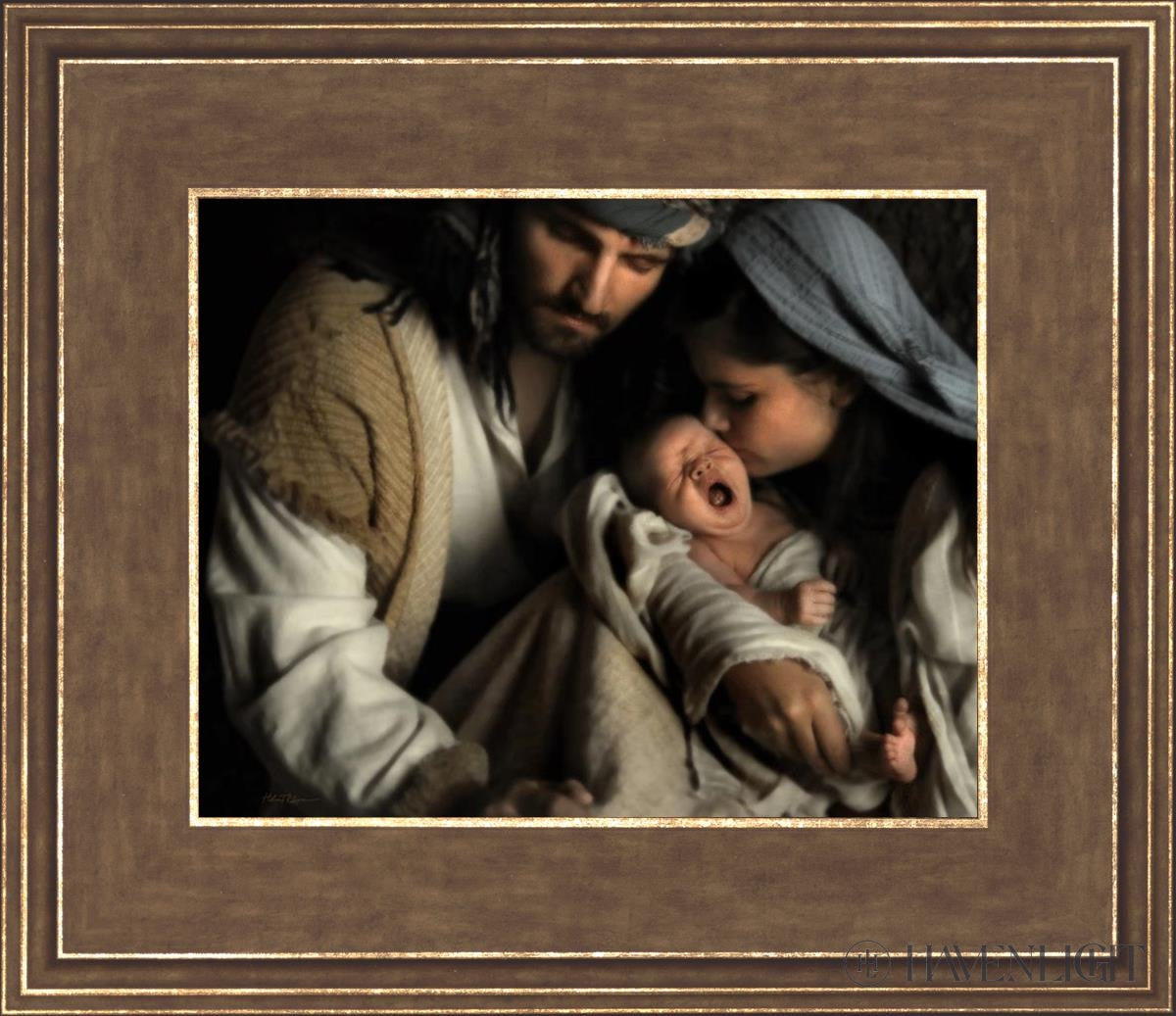 Son Of Man Open Edition Print / 10 X 8 Gold 14 3/4 12 Art
