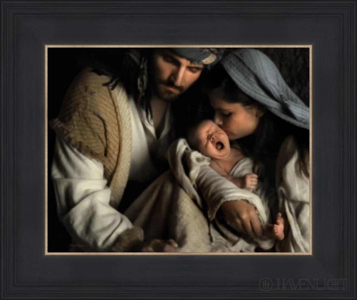 Son Of Man Open Edition Print / 14 X 11 Black 18 3/4 15 Art