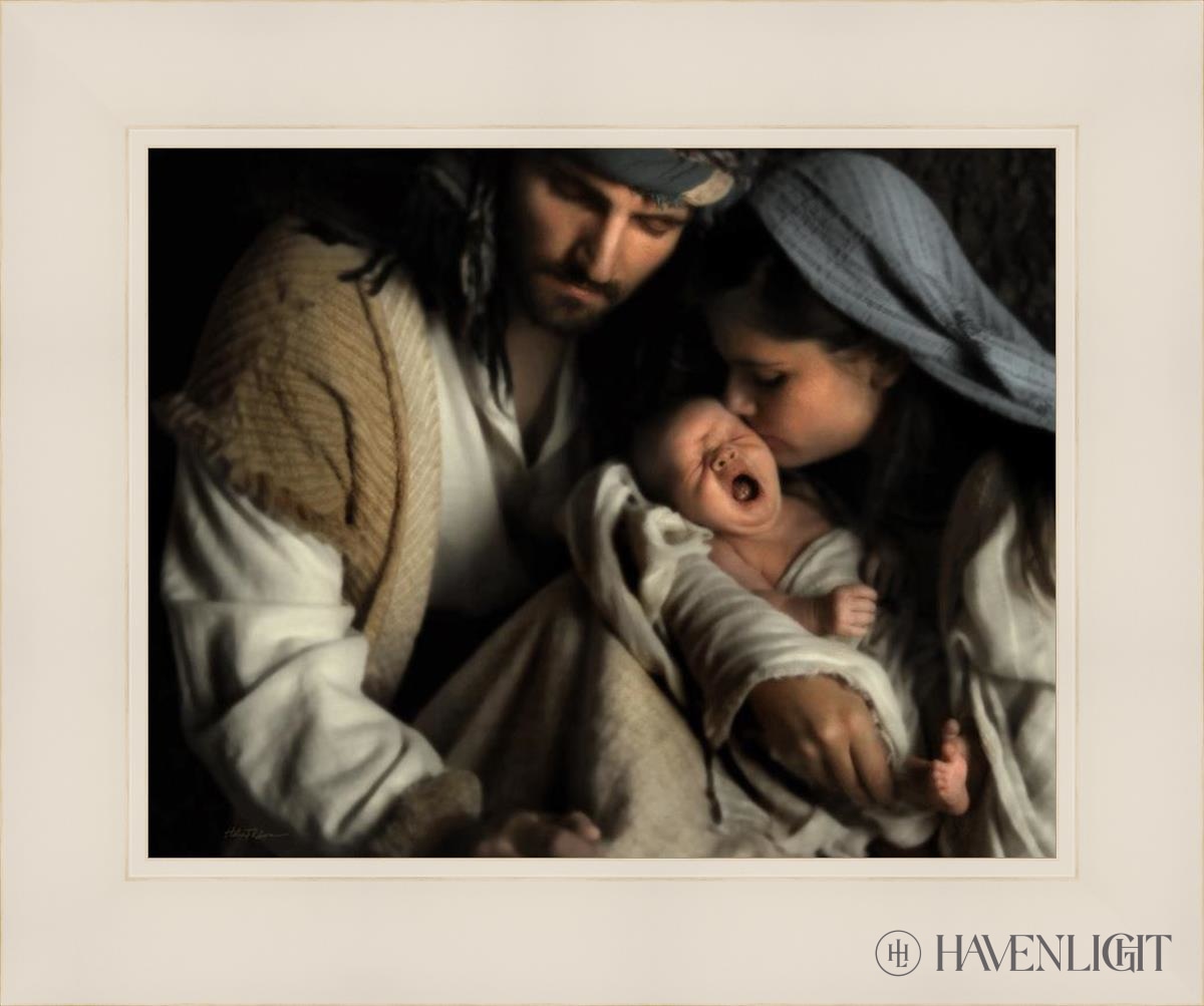Son Of Man Open Edition Print / 14 X 11 White 18 1/4 15 Art