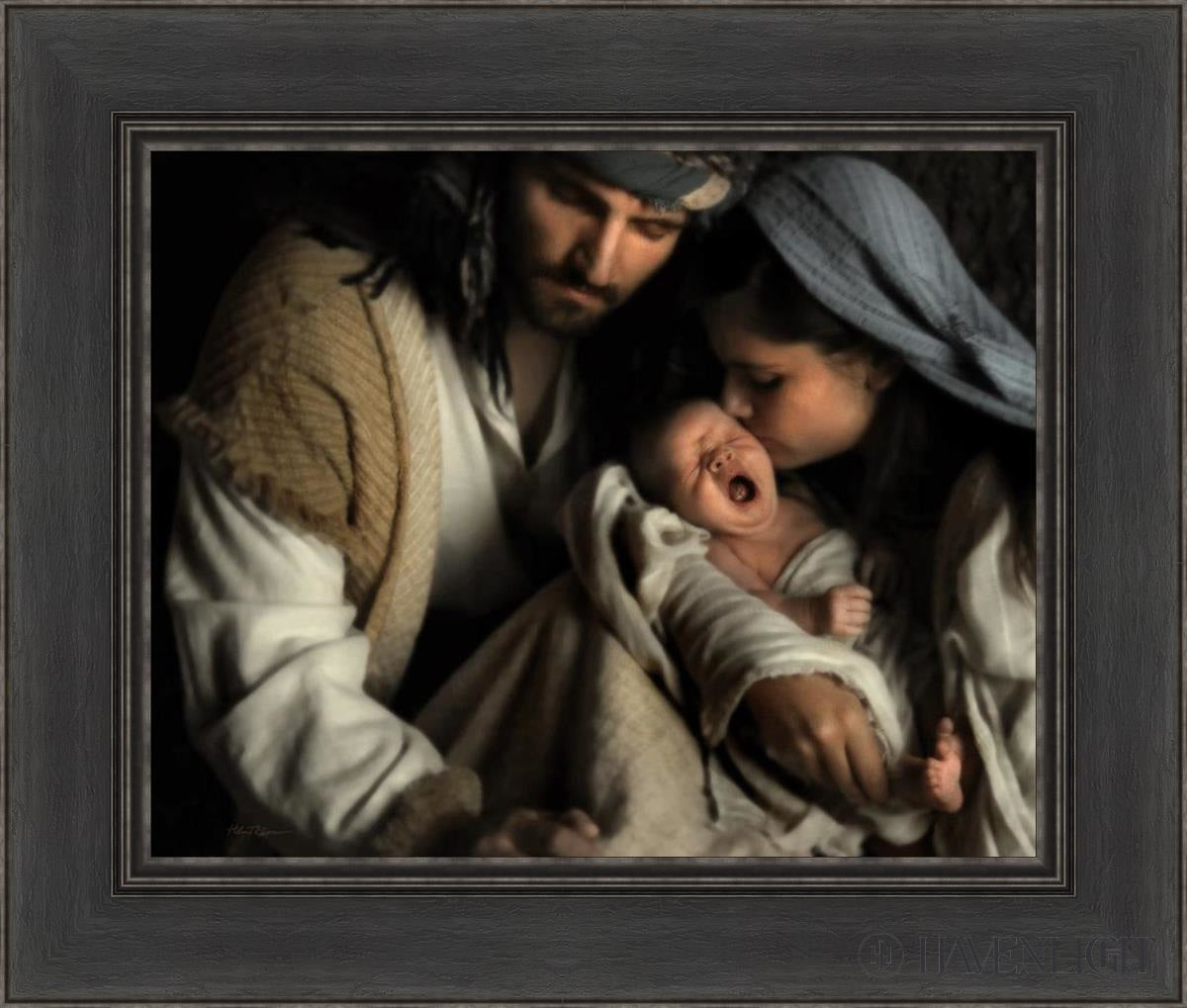Son Of Man Open Edition Print / 20 X 16 Black 26 1/2 22 Art