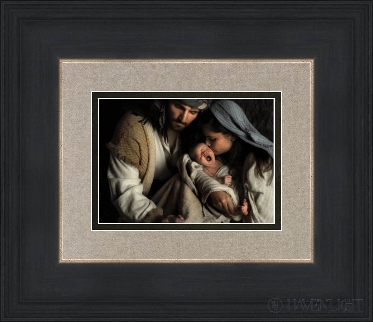 Son Of Man Open Edition Print / 7 X 5 Black 14 3/4 12 Art