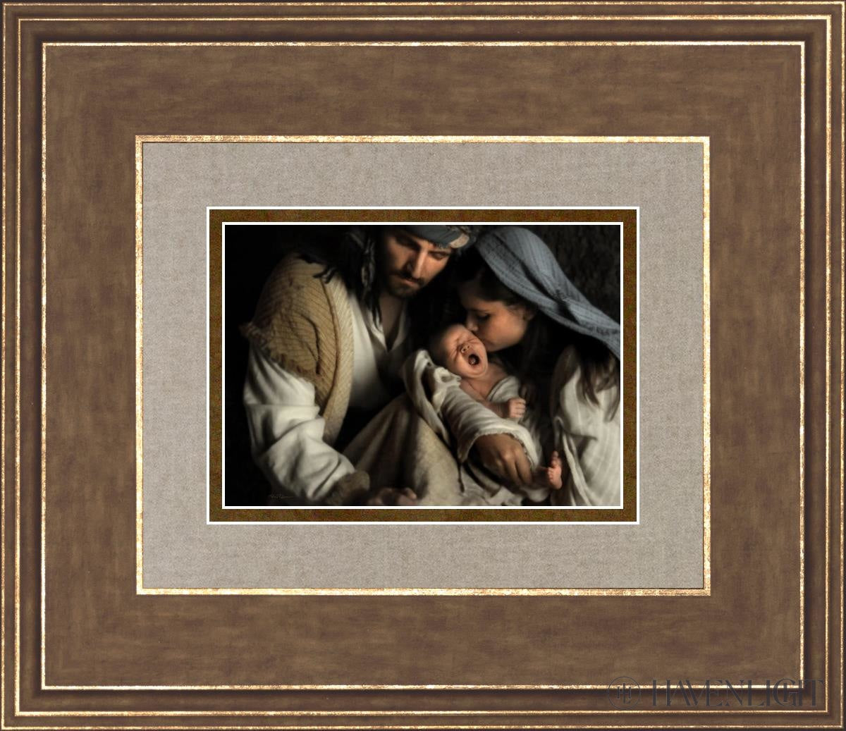 Son Of Man Open Edition Print / 7 X 5 Gold 14 3/4 12 Art