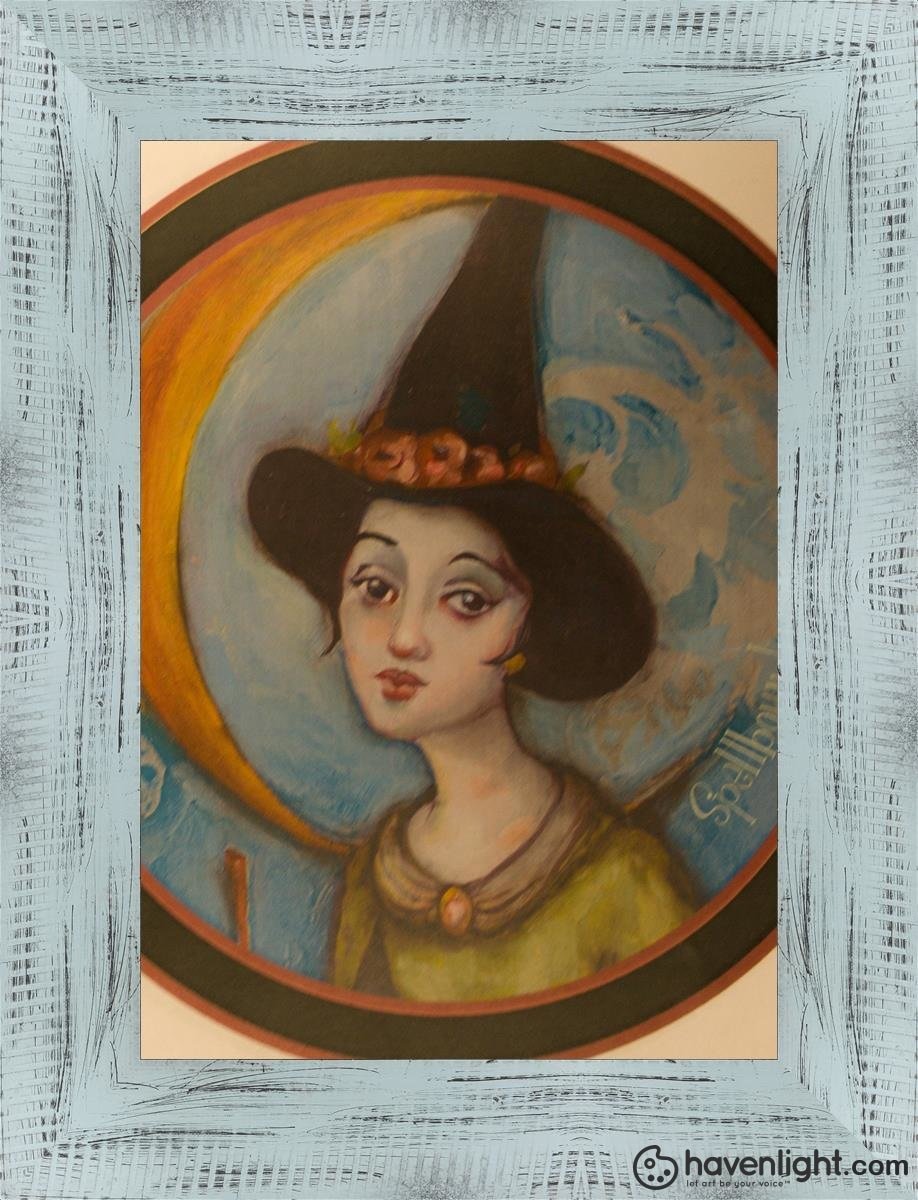 Spellbound Open Edition Print / 5 X 7 Frame L 6.5 8.5 Oep