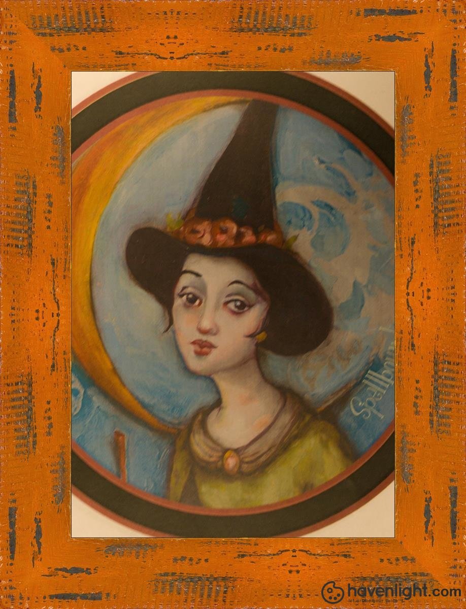 Spellbound Open Edition Print / 5 X 7 Frame O 6.5 8.5 Oep