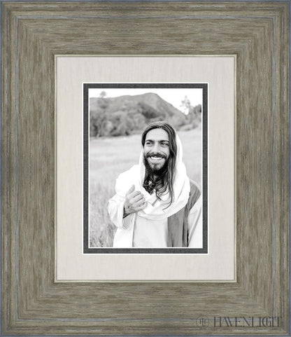 Stay Open Edition Print / 5 X 7 Gray 12 3/4 14 Art