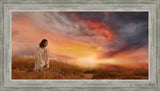 Stay With Me Open Edition Canvas / 30 X 15 Silver 34 3/4 19 Art