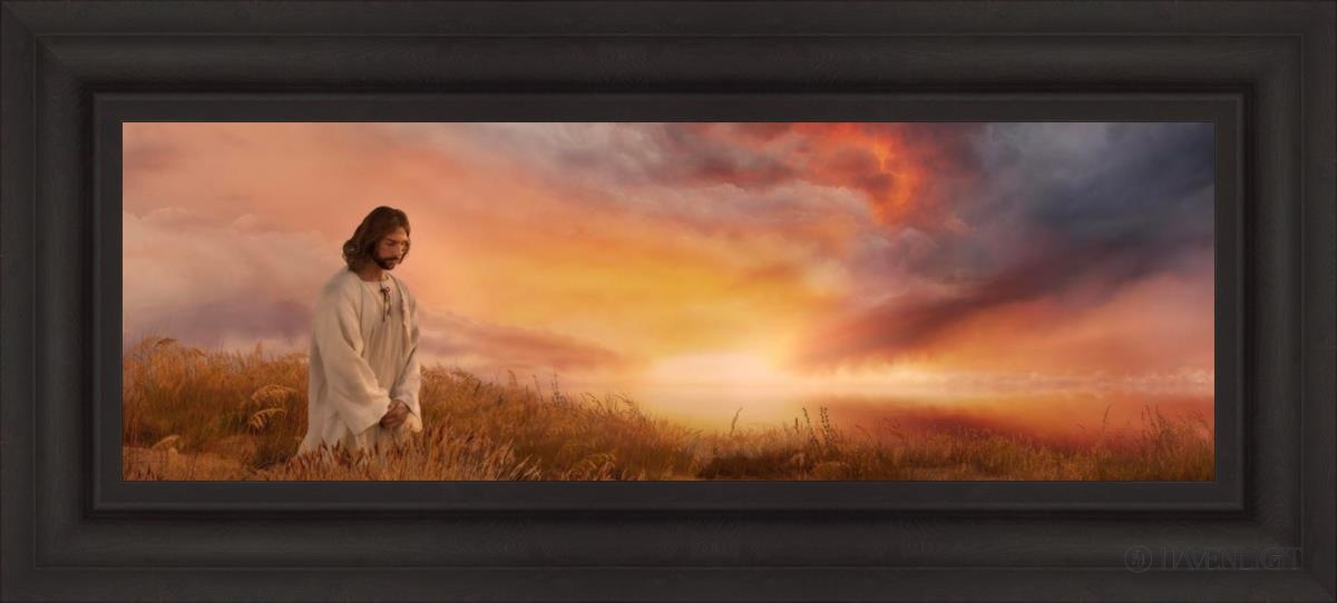 Stay With Me Open Edition Canvas / 36 X 12 Brown 43 3/4 19 Art
