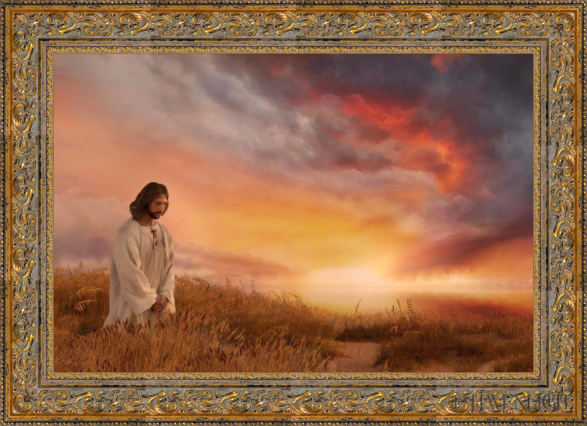 Stay With Me Open Edition Canvas / 36 X 24 Gold 43 3/4 31 Art