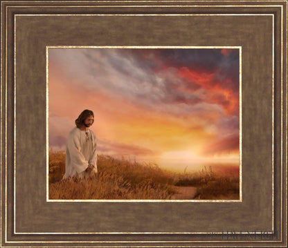 Stay With Me Open Edition Print / 10 X 8 Gold 14 3/4 12 Art
