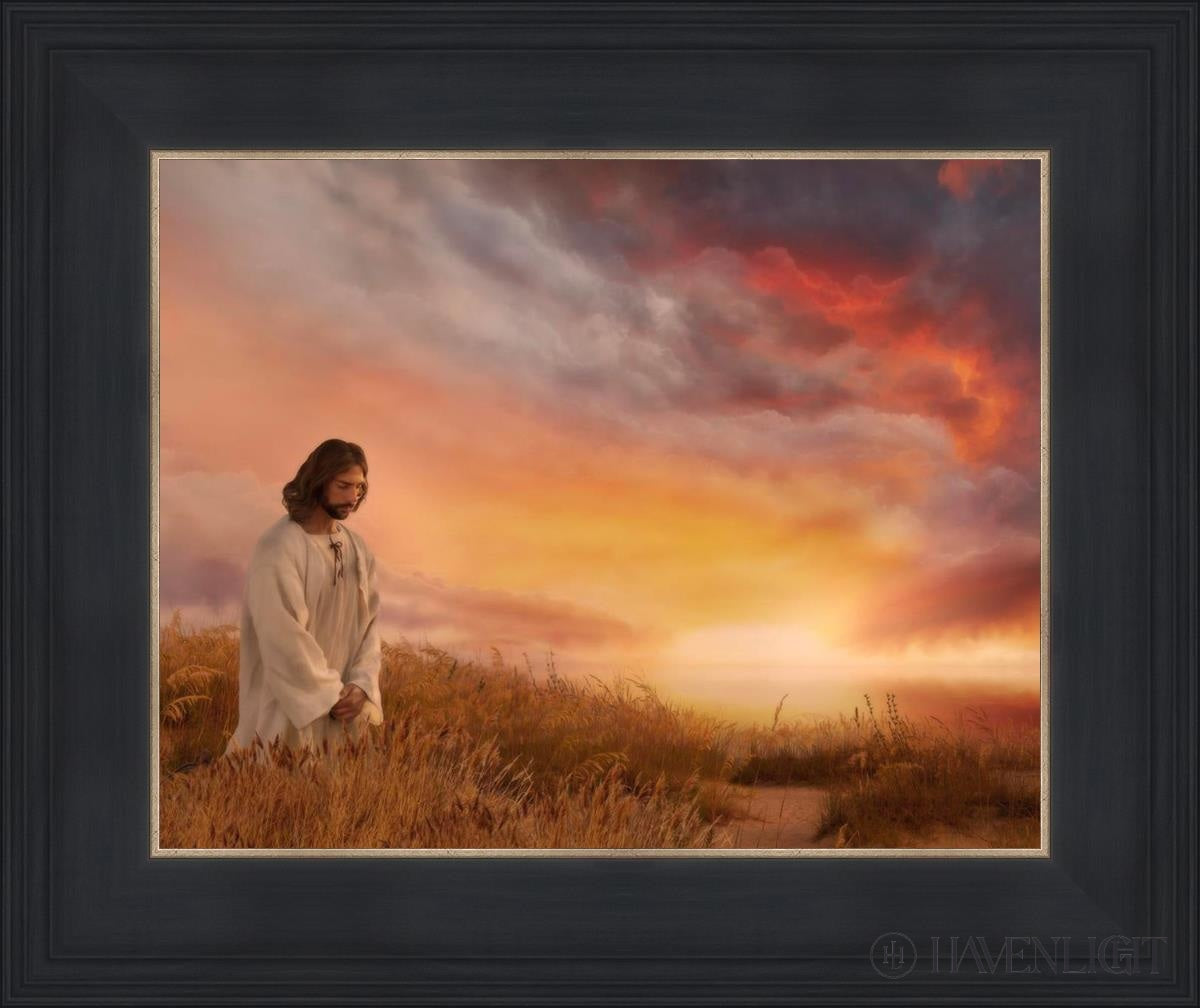 Stay With Me Open Edition Print / 14 X 11 Black 18 3/4 15 Art