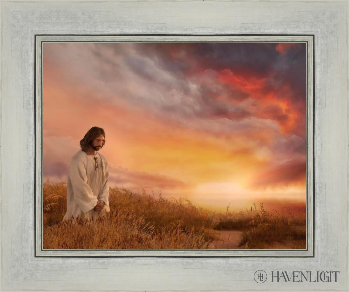 Stay With Me Open Edition Print / 14 X 11 Silver 18 1/4 15 Art