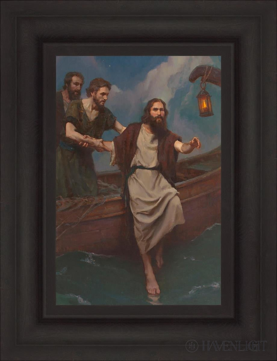 Step Of Faith Open Edition Canvas / 12 X 18 Brown 19 3/4 25 Art