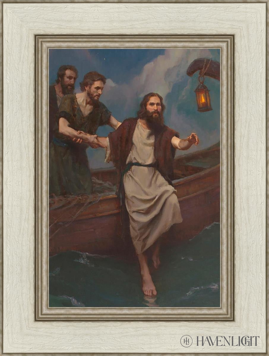 Step Of Faith Open Edition Canvas / 12 X 18 Ivory 1/2 24 Art