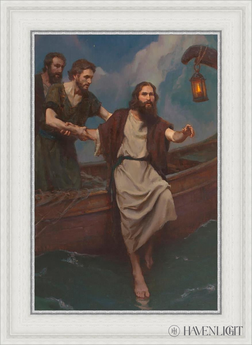Step Of Faith Open Edition Canvas / 16 X 24 White 21 3/4 29 Art