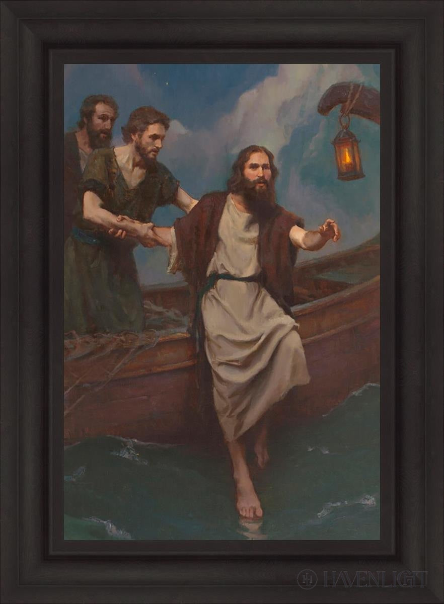 Step Of Faith Open Edition Canvas / 20 X 30 Brown 27 3/4 37 Art