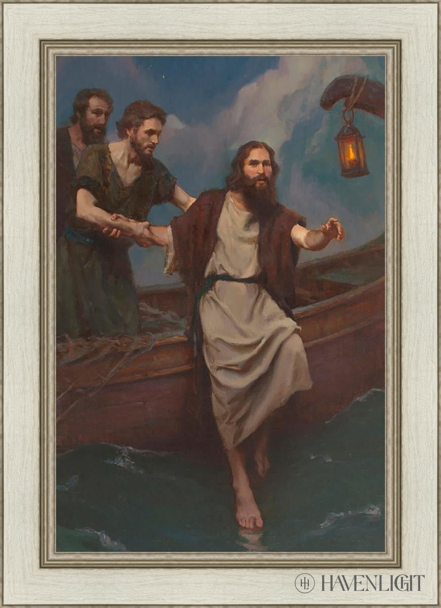Step Of Faith Open Edition Canvas / 20 X 30 Ivory 26 1/2 36 Art
