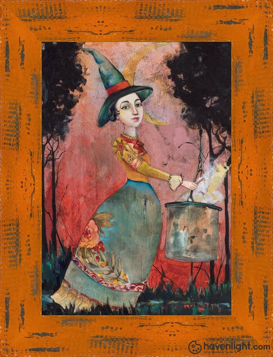 Stirring Things Up Open Edition Print / 5 X 7 Frame O 6.5 8.5 Oep
